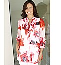 Petite Floral Printed Blouse and Cami