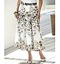Skins Printed Skirt Length 32in