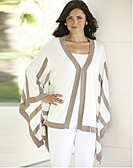 Knitted Cape Length 27in
