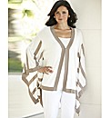 Knitted Cape Length 27in