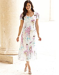 H&O Scoop Neck Dress Length 48in