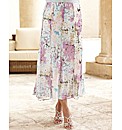 Hudson & Onslow Floral Skirt Length 32in