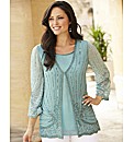 Beaded Blouse and Camisole