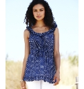 Frill Print Top