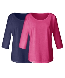 Pack of 2 Drop Shoulder Tops