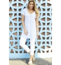 Stripe Jersey Tunic and Leggings