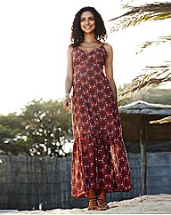 Print Maxi Dress