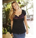 Embroidered Gypsy Blouse