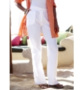 Linen Roll Up Trousers Length 28in