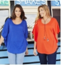 Pack of 2 Jersey Cape Style Tops