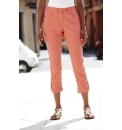 Cropped Twill Trousers
