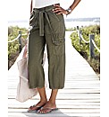 Self Belted Crop Combats