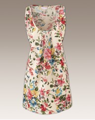 Printed Pintuck Camisole