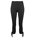 Cropped Tie Leggings