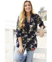 Print Boyfriend Shirt