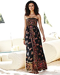 Boho Print Maxi Dress
