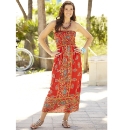 Boho Print Maxi Dress