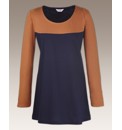 Colour Block Jersey Top