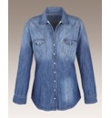 Western Style Denim Shirt