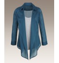 Mock 2 in 1 Plain Shirt And Vest
