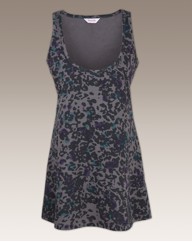 Animal Print Vest