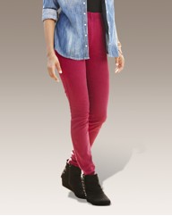 Pull On Slim Leg Jeggings Length 28in