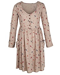 Petite Woven Skater Tunic Dress