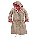 Neon Trim Parka Style Jacket