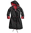 Neon Trim Parka Style Jacket