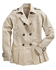 Plain Peplum Jacket