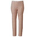 Tall Nude Heart Print Jeggings