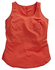 Plain Coloured Woven Vest