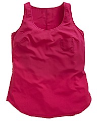 Plain Coloured Woven Vest