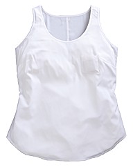 Plain Coloured Woven Vest