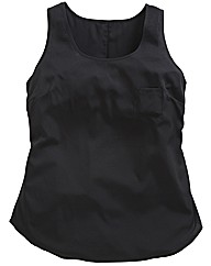 Plain Coloured Woven Vest
