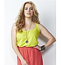 Plain Coloured Woven Vest