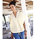 Lace Trim Blouse