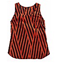 Striped Woven Vest