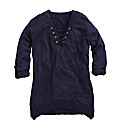 Lace Up Neck Jumper