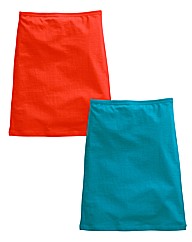 Pack of 2 Boob Tubes Length 19in