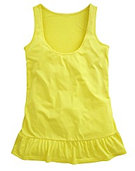 Plain Frill Jersey Top