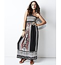 Aztec Print Maxi Dress
