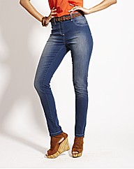 Pull On Skinny Jeggings Length 30in