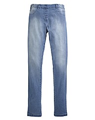Pull On Skinny Jeggings Length 30in