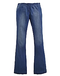 Pull On Flared Jeggings Length 31in