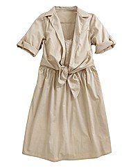 Cotton Shirt Tunic Dress