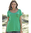 Lace Trim T-Shirt