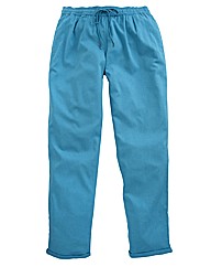 Linen Mix Trousers Length 29in