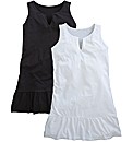 Pack of 2 Frill Hem Tops