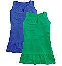 Pack of 2 Frill Hem Tops